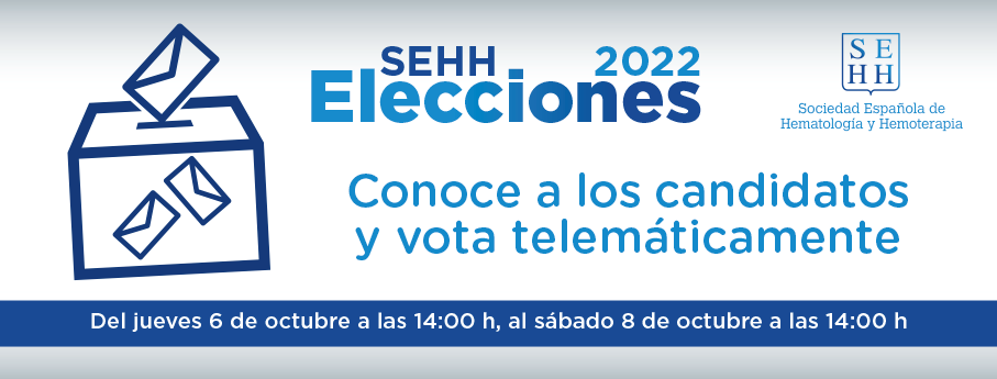 Elecciones a la Junta Directiva 2022 de la Sociedad Española de Hematología y Hemoterapia
